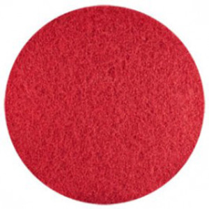 PACOA 20048/54274 15" RED SPRAY BUFFER NYLON ROUND FLOOR PADS