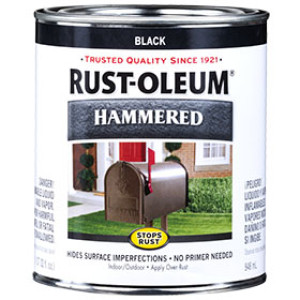 RUST-OLEUM HAMMERED 7215502 METAL FINISH BLACK