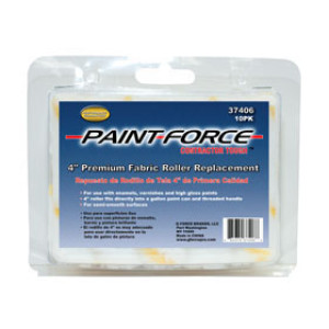 PAINT-FORCE 37406 4" X 1/2" PREMIUM FABRIC REFILL (10P)