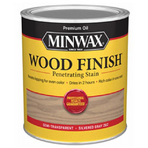 MINWAX 701024444 282 SILVERED GREY WOOD FINISH PENETRATING STAIN PREMIUM OIL