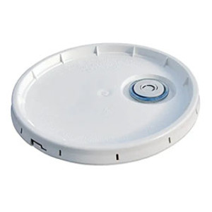 IPL 1046658 WHITE LID FOR 5 GAL SHORT SKIRT GASKET W/ SENIOR REIKI