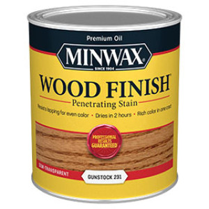 MINWAX 700454444 231 GUNSTOCK WOOD FINISH PENETRATING STAIN
