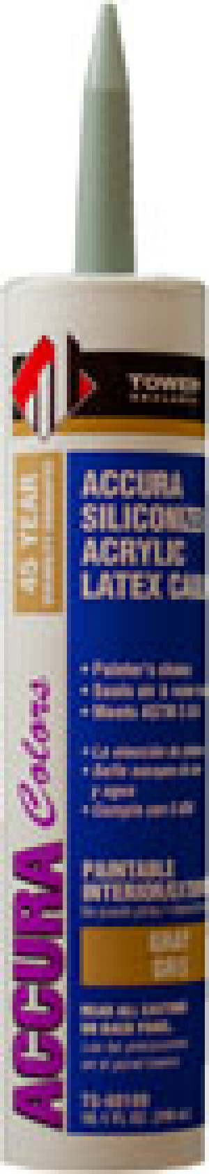 TOWER TS-00109 GRAY ACCURA SILICONE ACRYLIC LATEX CAULK