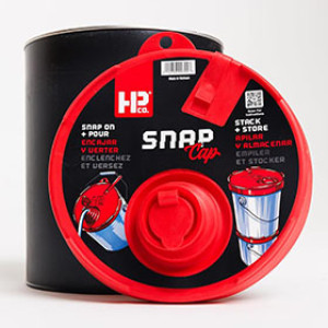 BERCOM 9700 HANDY SNAP CAP PAINT CAN LID 1-GALLON SILICONE-BASED POUR SPOUT