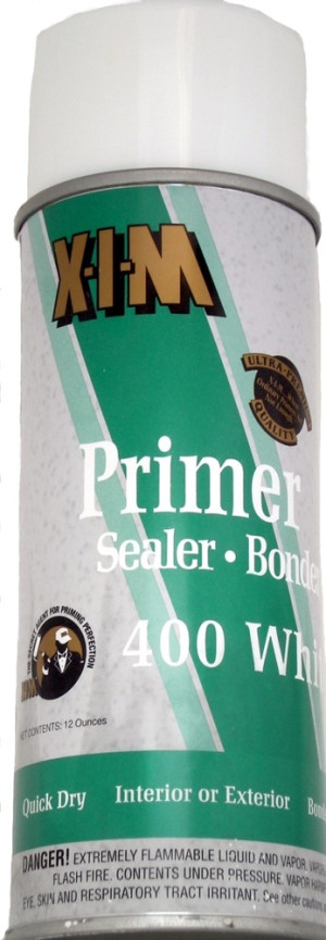 RUST-OLEUM X-I-M 1102A5 400W WHITE SOLVENT BASED BONDING PRIMER SEALER SPRAY