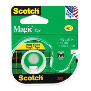3M 104A 1/2" X 450" SCOTCH MAGIC TRANSPARENT TAPE