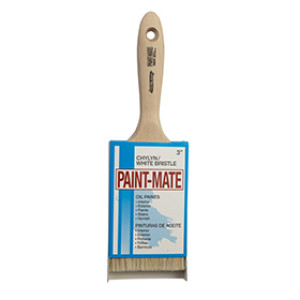 ARROWORTHY 9030 3" PAINT MATE WHITE CHINA BRISTLE VARNISH BRUSH
