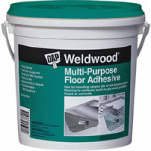 DAP 00144 WELDWOOD MULTI-PURPOSE FLOOR & CARPET ADHESIVE