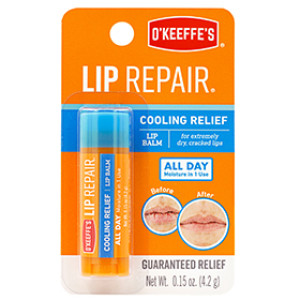 GORILLA GLUE K0710102 0.15 OZ O'KEEFFE'S COOLING LIP BALM LIP REPAIR STICK