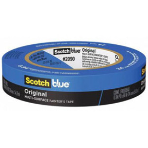 3M 2090-24NC 24MM X 60YD SCOTCHBLUE ORIGINAL MULTI SURFACE PAINTER'S TAPE