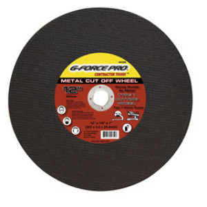 G-FORCE 44350 METAL CUT OFF BLADE 12" X 1/8" X 1" TYPE 1