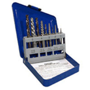 IRWIN HANSON 53701 EX-1 + 5/64" SPIRAL EXTRACTOR & DRILL BIT COMBO