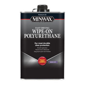 MINWAX 60910 SATIN WIPE ON POLYURETHANE