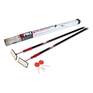 ZIPWALL ZP2 10 RESIDENTIAL SPRING-LOADED DUST BARRIER ZIP POLES 2-PACK