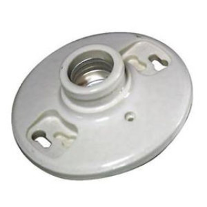 LEVITON B01-49875-000 OUTLET BOX LAMPHOLDER SINGLE CIRCUIT 660W 250V MED BASE