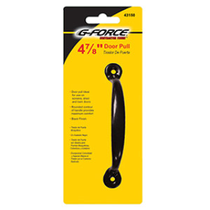 G-FORCE 43150 4-7/8" STEEL BLACK DOOR PULL CARDED