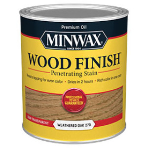 MINWAX 700474444 270 WEATHERED OAK WOOD FINISH PENETRATING STAIN