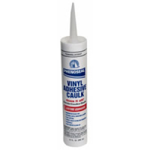 PHENOSEAL 10200 10 OZ VINYL ADHESIVE CAULK TRANSLUCENT