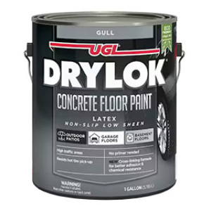 UGL DRYLOK 43213 GULL FLAT CONCRETE FLOOR PAINT