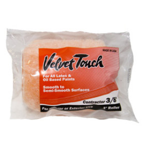 VELVET TOUCH 3" X 3/8" CONTRACTOR PAINT ROLLER REFILL