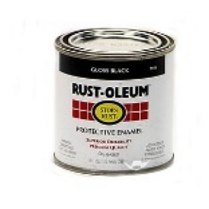 RUST-OLEUM STOPS RUST 7798502 PROTECTIVE ENAMEL SEMI-GLOSS BLACK