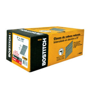 BOSTITCH S10D-FH STICK FRAMING 3" X .120" SMOOTH BRITE 2M/BOX