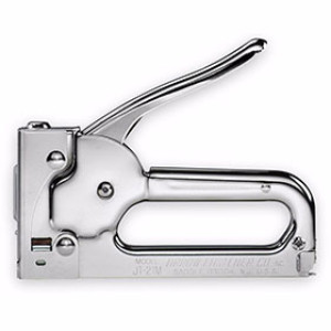 ARROW FASTENER JT21CM-4 JUNIOR TACKER STAPLE GUN CHROME FINISH BUILT-IN LIFTER