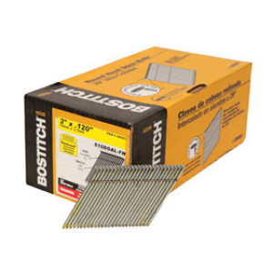 BOSTITCH S10DGAL-FH STICK FRAMING NAIL 3" X .120" SMOOTH GALVANIZED 2M/BOX