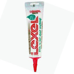 SASHCO LEXEL 13080 10.5 OZ LOW VOC WHITE ALL PURPOSE CO-POLYMER SYNTH RUBBER