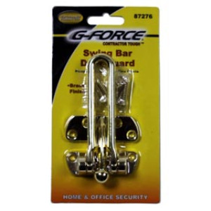 G-FORCE 87276 FOLD OVER DOOR GUARD BRASS FINISH