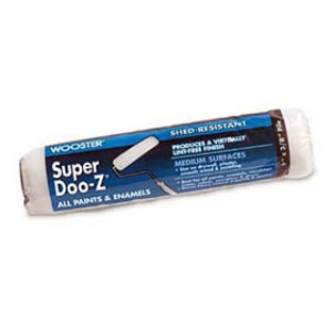 WOOSTER SUPER DOO-Z R205-7 7" X 3/8" WHITE WOVEN PAINT ROLLER COVER