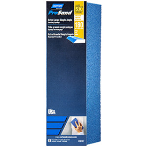 NORTON PROSAND 68467 5X EX LARGE SINGLE ANGLE SANDING SPONGE FINE 9" X 3-5/16"