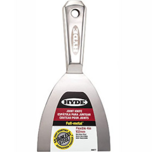 HYDE 06577 4" FLEX FULL METAL STAINLESS STEEL JOINT KNIFE