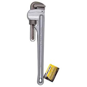 G-FORCE 24061 18" ALUMINUM PIPE WRENCH I-BEAM HANDLE