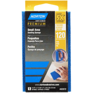 NORTON PROSAND 82072 4-1/2" X 2-11/16" X 1" 120 GRIT SMALL AREA SANDING SPONGE