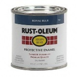 RUST-OLEUM STOPS RUST 7727730 GLOSS PROTECTIVE ENAMEL ROYAL BLUE