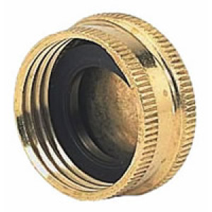 GILMOUR 05HCC BRASS HOSE CAP (2 PIECE PACK)
