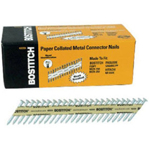 BOSTITCH PT-MC14815G-1M METAL CONNECTOR NAIL 1-1/2" X.148" HEAT TREATED 1M/BOX