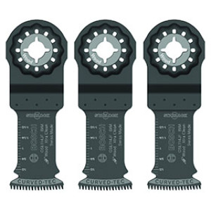 BOSCH OSL114JF-3 STARLOCK 1-1/4" OSC MULTI TOOL BIM XTRA CLEAN PLUNGE CUT 3PK