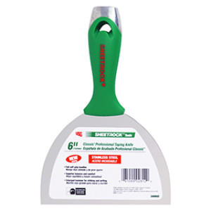 USG 340602 6" CLASSIC STAINLESS STEEL FINISHING KNIFE