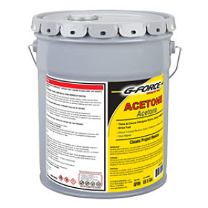 G-FORCE GF15230 100% ACETONE 5 GALLON PAIL