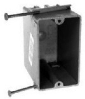 RACO 7820RAC PVC 20 CUBIC INCH SWITCH BOX IN NAIL NON-METALLIC