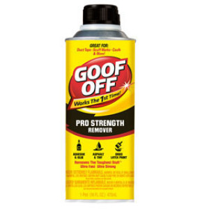 GOOF OFF FG654 16 OZ LATEX PAINT REMOVER THE MIRACLE REMOVER
