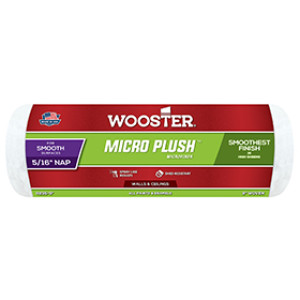 WOOSTER MICRO PLUSH R235-9 9" X 5/16" PROFESSIONAL MICROFIBER ROLLER COVER