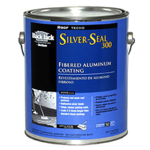 BLACK JACK 5175-A-34 SILVER-SEAL 300 FIBERED ALUMINUM REFLECTIVE ROOF COATING