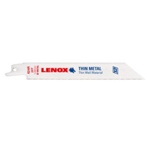 LENOX 20569 S624R 6" X 3/4" 24TPI BI METAL RECIPROCATING SAW BLADE 1-PACK