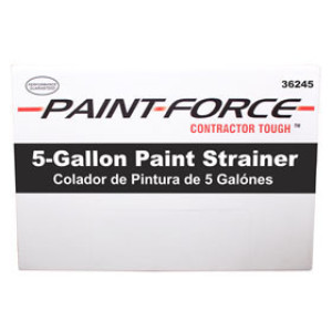 PAINT-FORCE 36245 5GAL NYLON BUCKET STRAINER ELASTIC TOP