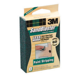 3M 20909-60 SANDBLASTER 60 GRIT SANDING SPONGE