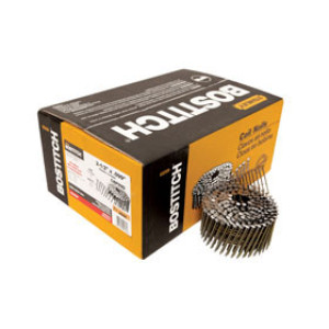 BOSTITCH C8P99D COIL FRAMING NAIL 2-1/2" X .099" SMOOTH BRITE 3.6M/BOX