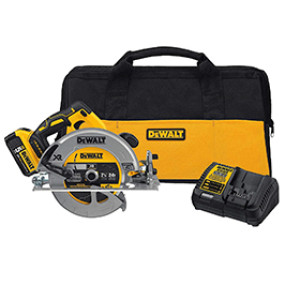 DEWALT DCS570P1 20V MAX XR 7 1/4" CIRCULAR SAW KIT WITH BATTERY